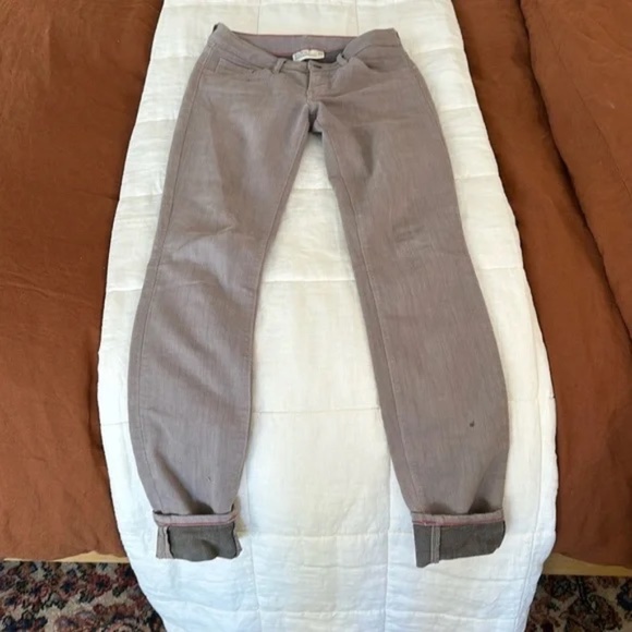 Raleigh Denim Surry Jeans Light Gray Size 25 - Picture 1 of 7